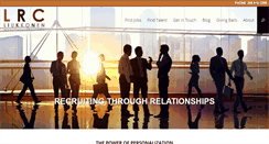 Desktop Screenshot of lrcrecruiter.com